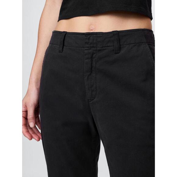 Gap Mid Rise Downtown Khakis NWT Black Size 8 - Picture 7 of 7